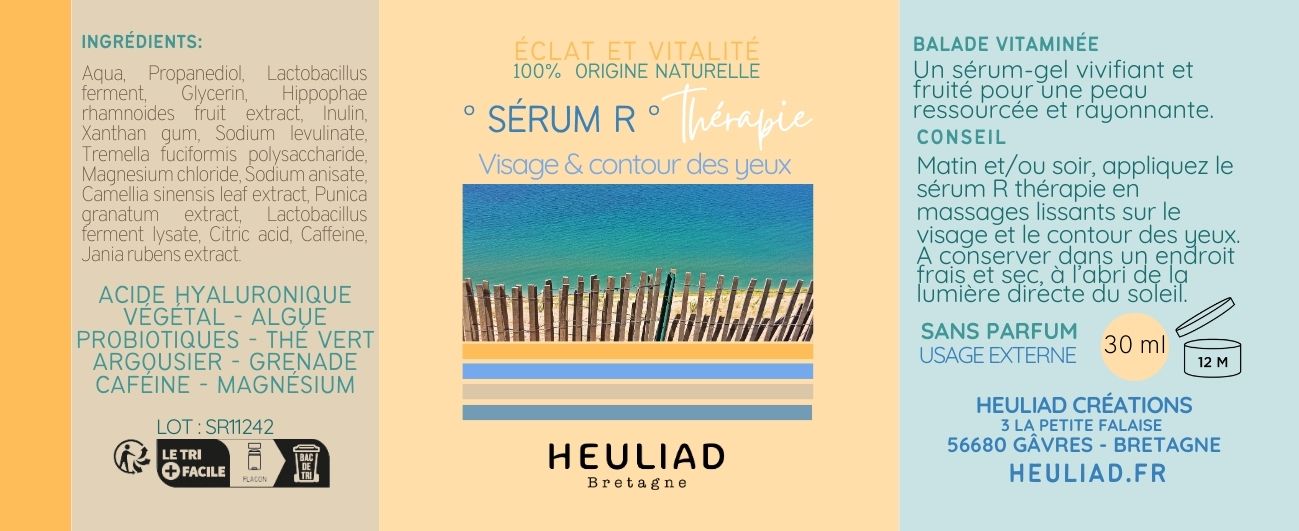 Sérum R thérapie - Visage et contour des yeux 30 ml
