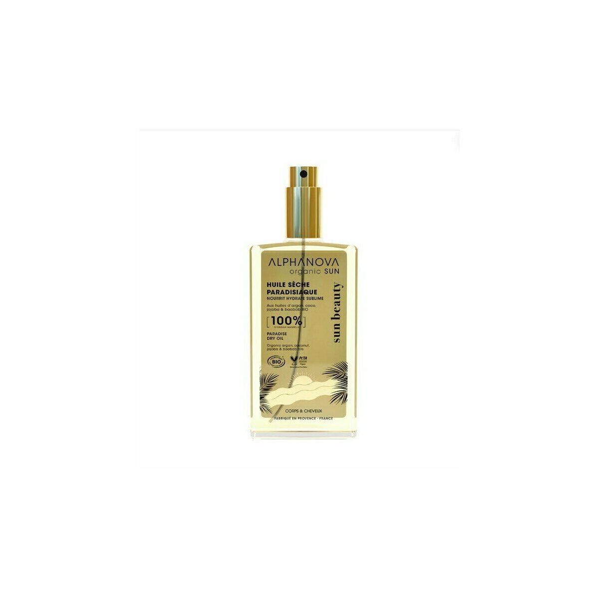 Huile sèche paradisiaque BIO