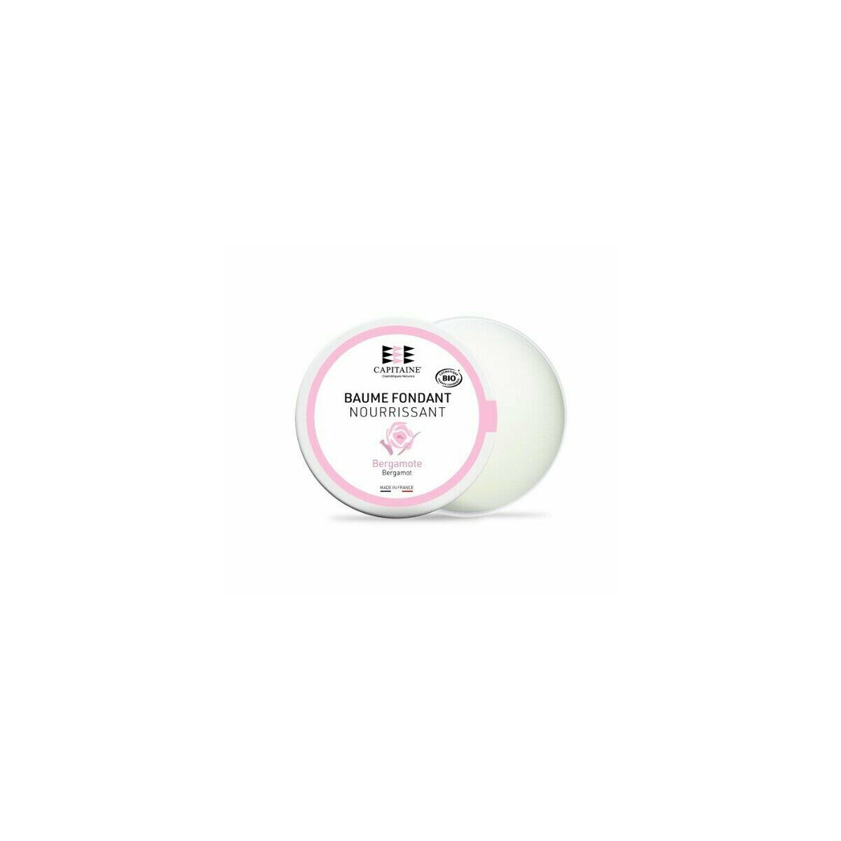Baume fondant nourrissant - Rose, bergamote