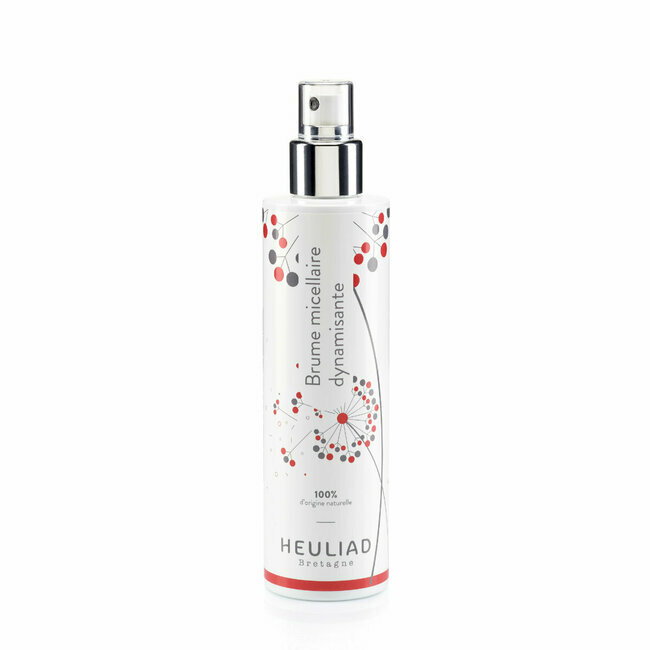 Lotion naturelle pour visage Brume micellaire dynamisante Heuliad