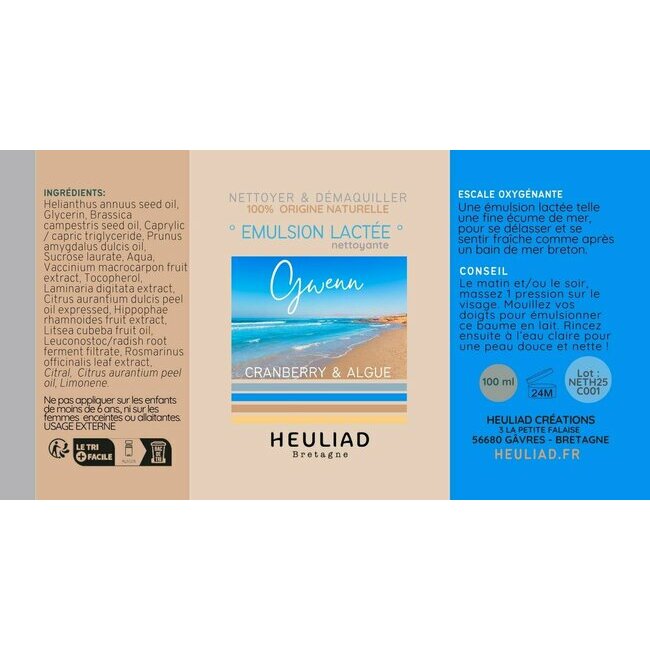 Nouvelle mulsion nettoyante HEULIAD 