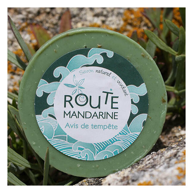 Savon  froid Avis de tempte de route mandarine