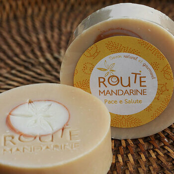 PACE e SALUTE Savon Surgras - Petit grain, Mandarine, Eucalyptus
