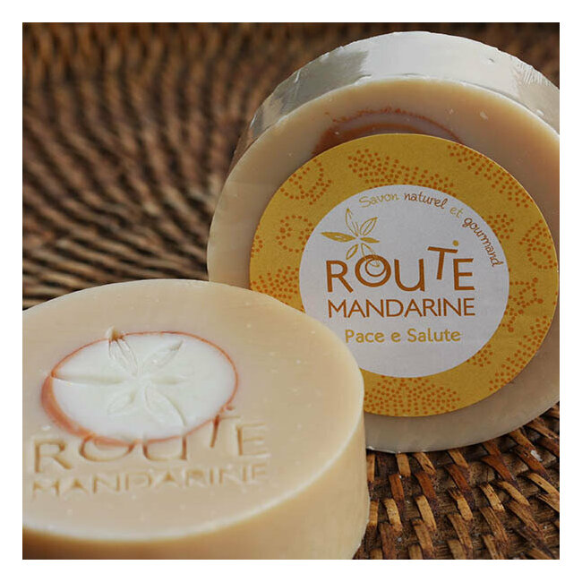 Pace e salute savon  froid sign route mandarine