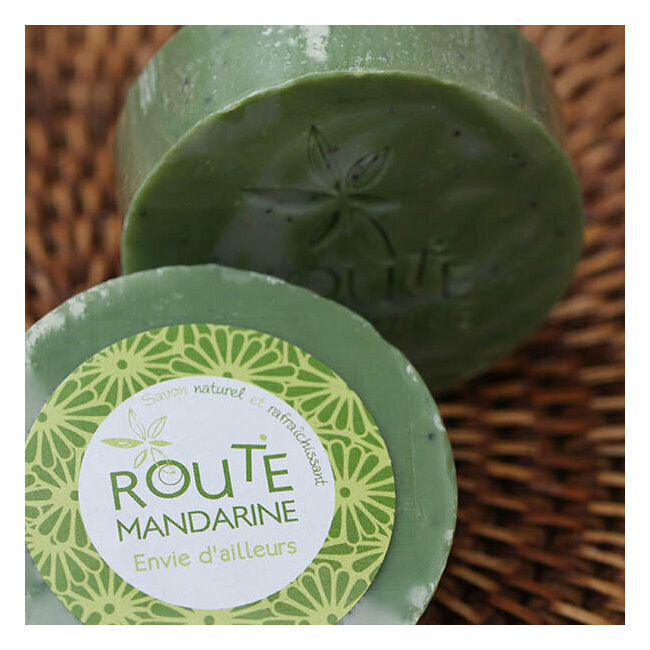 Savon saponifi  froid envie d'ailleurs route mandarine