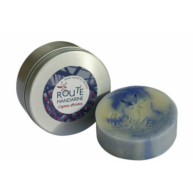Bote de voyage pour savon route mandarine
