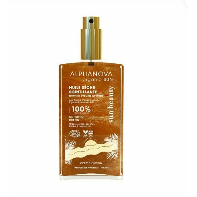 Huile sche scintillante BIO alphanova