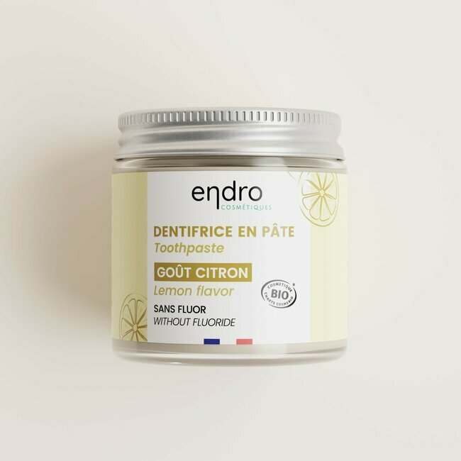 Dentifrice naturel BIO citron Pour une famille Zro dchet - ENDRO