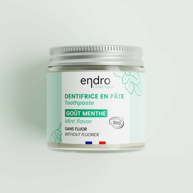 Dentifrice BIO menthe givre pour une famille Zro dchet - ENDRO