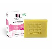 Savon surgras lait de chvres BIO  capitaine Bretagne