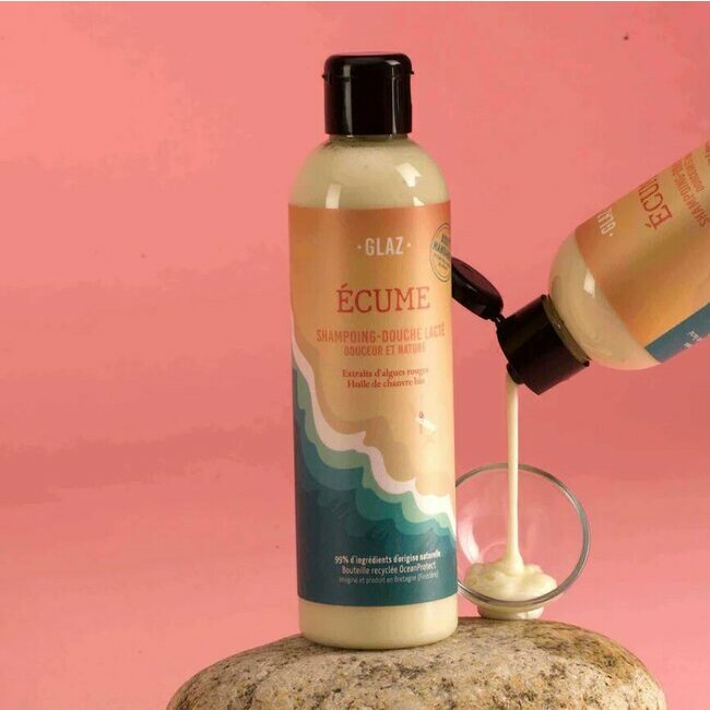 shampoing-douche lact Ecume Route mandarine 250 ml
