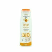 Bain moussant enfants naturel et bio bulle dans ton bain abricot 250 ml alphanova