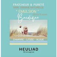 Emulsion bucolique- fluide visage - peau mixte - Heuliad