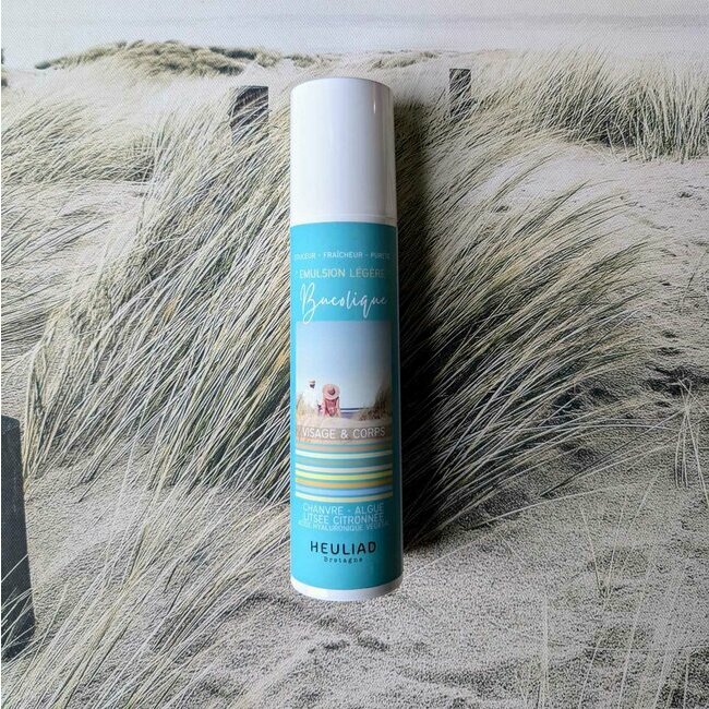 Emulsion bucolique fluide visage, mains, corps HEULIAD bretagne