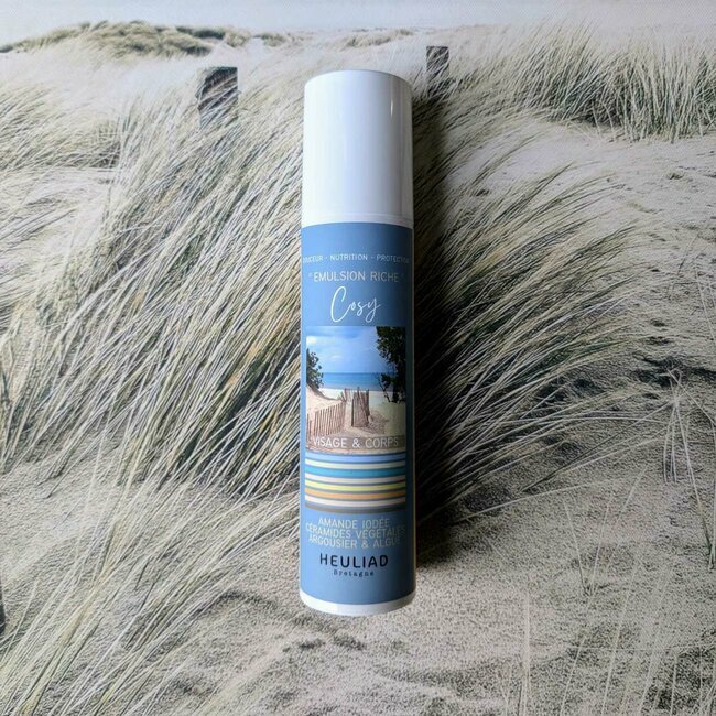 Emulsion cosy Heuliad - Crme naturelle bretagne pour peau mature ou sche