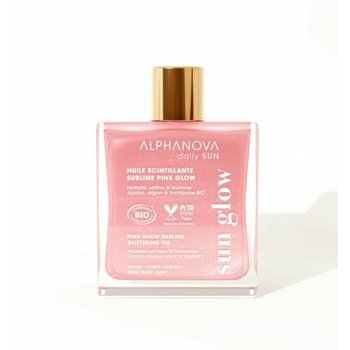 Huile scintillante sublime pink glow BIO 50 ml
