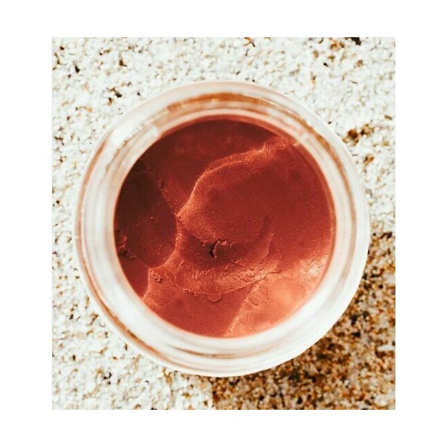 Baume lvres 100% naturel teint rouge d't grand sable