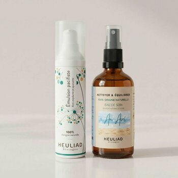 Duo Nettoyant Eau de Soin Active et Cr&egrave;me Apaisante