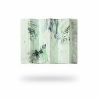 Porte savon vert