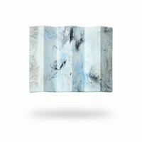 Porte savon bleu